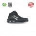 Upower Coast UK S ESD Calzado de Seguridad - Talla 47 - Puntera AirToe Composite, Antiperforacion Transpirables, Suela Antideslizante - Color Negro