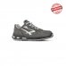 Upower Kick S ESD Calzado de Seguridad Bajos - Talla 41 - Cuero Nubuck Resistente, Puntera de Aluminio, Hidrofugos, Antiarrugas, Antideslizantes, Suela de Poliuretano, Proteccion S3S CI FO SR - Color Gris