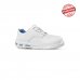 Upower Zelda O Calzado de Seguridad Bajos - Talla 40 - Puntal de Composite, Suela Antideslizante PU/PU, Proteccion S2 FO SR - Color Blanco