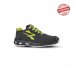 Upower Prime S ESD Calzado de Seguridad - Talla 40 - Puntera AirToe Aluminium, Antipinchazos, Alta Resistencia a la Abrasion, Suela Infinergy, Proteccion S3S CI FO SR - Color Gris Oscuro/Verde