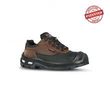 Upower Escape S ESD Calzado de Seguridad Altos - Talla 48 - Ligeros y Comodos, Hidrorrepelentes, Puntera de Aluminio Anti-Abrasion, Suela Antideslizante PU Infinergy, Proteccion S3S CI FO SR - Color Marron