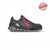 Upower Ivy S ESD Calzado de Trabajo de Seguridad - Talla 35 - Empeine Transpirable, Puntera Reforzada, Plantilla Anatomica, Proteccion AirToe Aluminium, Antiperforacion, Retorno de Energia Infinergy - Color Gris/Rosa