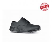 Upower Greg O ESD Calzado de Seguridad Bajos - Talla 43 - Comodidad y Ligereza, Parte Superior Hidrofuga, Suela PU/PU e Infinergy, Proteccion 02 FO SR - Color Gris Oscuro