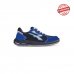 Upower Sky Plus S ESD Calzado de Seguridad Bajos - Talla 40 - Comodidad y Ligereza, Parte Superior de Nailon y Gamuza, Puntera de Aluminio, Antiarrugas, Antideslizante, Proteccion S1PS FO SR - Color Negro/Azul