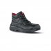 Upower Squirrel S Zapato Alto de Seguridad - Talla 38 - Empeine Piel Flor, Hidrofugo, Puntal AirToe Composite, Antiperforacion, Suela Antideslizante PU/PU, Proteccion S3S FO SR - Color Negro