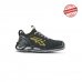 Upower Sven S ESD Calzado de Seguridad Bajos - Talla 43 - Resistencia a la Abrasion, Impermeables y Transpirables, Puntera de Aluminio, Suela Antideslizante, Proteccion S3S CI FO SR - Color Negro Amarillo