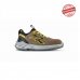 Upower Curry S ESD Calzado de Seguridad Bajos - Talla 37 - Piel Afelpada Perforada, Puntera de Aluminio, Suela Antideslizante, Proteccion S1PS FO SR - Color Beige/Amarillo