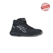 Upower Velar S ESD Calzado de Seguridad - Talla 45 - Puntera AirToe Aluminium, Antipinchazos, Resistente a la Abrasion, Alta Transpirabilidad, Suela PU/PU High Rebound - Color Negro
