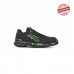 Upower Steve S ESD Calzado de Seguridad Bajos - Talla 41 - Proteccion Puntera Anti-Abrasion, Suela Ultraligera Antideslizante, Plantilla Antiperforacion, Transpirables, Clase S3S CI FO SR - Color Negro/Verde
