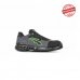 Upower Mike S ESD Calzado de Seguridad Ligeros y Transpirables - Talla 46 - Suela Antideslizante y Antiestatica, Puntera AirToe Aluminium, Plantilla Antiperforacion, Proteccion S1PS FO SR - Color Gris/Verde