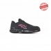 Upower Michelle S ESD Calzado de Seguridad Ligeros para Mujer - Talla 40 - Nylon Ultra-Transpirable, Pelicula Antiabrasion, Plantilla Antiperforacion, Puntera AirToe Aluminium, Proteccion S1PS FO SR - Color Negro/Rosa