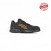Upower Bradley S ESD Calzado de Seguridad Ligero - Talla 43 - Nylon Transpirable, Puntera AirToe Aluminium, Suela Antideslizante, Antiabrasion, Resistencia al Aceite, Proteccion Antiestatica, S1PS FO SR - Color Negro/Naranja