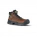 Upower Latitude RS L Calzado de Seguridad Botines - Talla 46 - Empeine Piel Pull-Up Hidrofugo, Toe Tapa Poliuretano, Puntal Composite, Antiperforacion, Antideslizante, Proteccion S3 FO SR - Color Marron