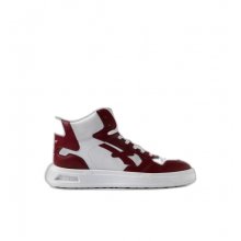 Upower Kalysta Calzado de Seguridad Alto - Talla 39 - Proteccion OB SR, DiseÃ±o Ergonomico, Suela Antideslizante - Color Blanco/Rojo