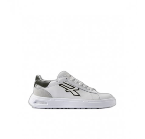 Upower Snake Calzado de Seguridad Bajo - Talla 41 - Proteccion OB SR, DiseÃ±o Ergonomico, Suela Antideslizante - Color Blanco/Verde Oscuro