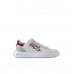 Upower Lilas Calzado de Seguridad Bajo - Talla 40 - Proteccion OB SR, Peso Neto 1,3 - Color Blanco/Rojo
