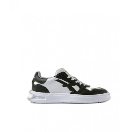 Upower Genesis Calzado de Seguridad Bajo - Talla 42 - Proteccion OB SR, DiseÃ±o Ergonomico, Suela Antideslizante - Color Blanco/Verde Oscuro