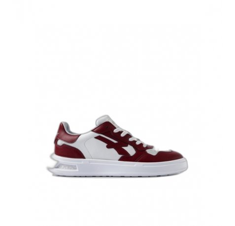Upower Scarlett Calzado de Seguridad Bajo - Talla 43 - Proteccion OB SR, Peso Ligero - Color Blanco/Rojo