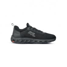 Upower Ferran Calzado de Seguridad Confortable - Talla 40 - DiseÃ±o Moderno, Elastico, Forro Transpirable, Amortiguacion MEMORY FOAM, Resistencia Aceites, Proteccion OB e FO SR - Color Negro