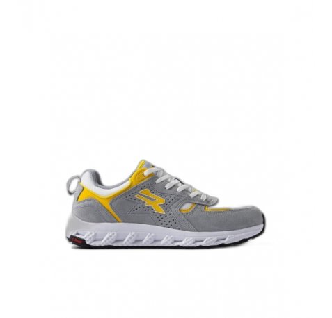 Upower Jackie Zapato Bajo de Seguridad - Talla 48 - Proteccion OB e FO SR - Color Gris/Amarillo
