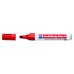 Edding Nº1 Rotulador Permanente - Punta Biselada - Trazo entre 1 y 5 mm. - Recargable - Secado Instantaneo - Color Rojo (10 uds)