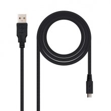 Nanocable Cable USB-A 2.0 Macho a Micro-USB Macho 3m