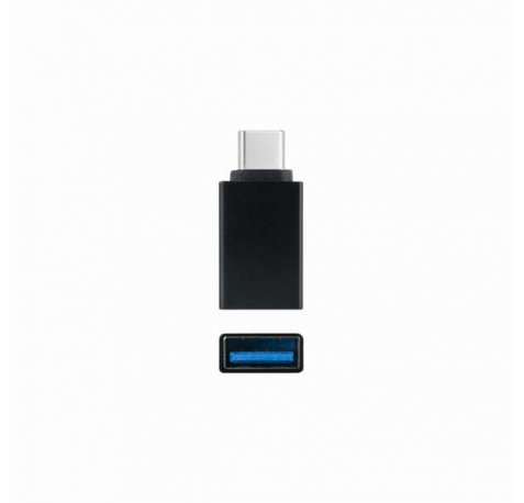 Nanocable Adaptador USB-C a USB 3.1 - USB-C/M-USB-A/H - Aluminio - Color Negro