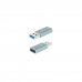 Nanocable Adaptador USB-A 3.1 Gen 2 Macho a USB-C Hembra - Transferencia de Datos de hasta 10 Gbps - Funcion OTG