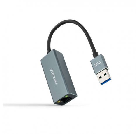 Nanocable Adaptador de Red USB 3.0 a Ethernet Gigabit 10/100/1000 Mbps