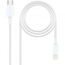 Nanocable Cable USB-C Macho a Lightning Macho 50cm Nanocable Cable USB-C Macho a Lightning Macho 50cm