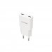 Nanocable Cargador de Pared 2xUSB-C/PD 25W - Color Blanco