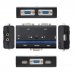 Nanocable Conmutador KVM - Resolucion hasta 1920x1440 - Video VGA - Teclado y Raton USB - Audio y Microfono - Cables Incluidos - Indicador LED - Controla 2 PC - Color Negro