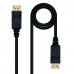 Nanocable Cable Displayport 1.2 DP/M-DP/M - Longitud 10m - Soporta Resoluciones de Video de hasta 4K - Color Negro