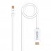 Nanocable Cable Conversor Mini DP Macho a HDMI v1.4 Macho 2m - Color Blanco
