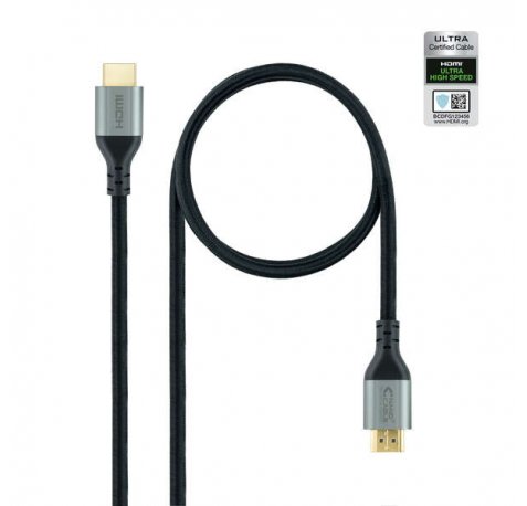 Nanocable Cable HDMI 2.1 Certificado Ultra HS M-M 2m - Color Negro