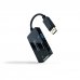 Nanocable Conversor de Video - DisplayPort a HDMI, DVI y VGA - 3 Salidas Simultaneas - 4K a 60Hz por HDMI - Modo SST y MST - Longitud 20cm - Color Negro