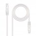 Nanocable Cable de Red Latiguillo RJ45 Cat.6 UTP AWG24 3m - Color Blanco