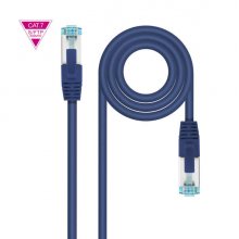 Nanocable Cable Red Cat.7 LSZH SFTP PIMF AWG26 30cm - Color Azul
