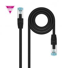 Nanocable Cable Red Cat.7 LSZH SFTP PIMF AWG26 2m - Color Negro