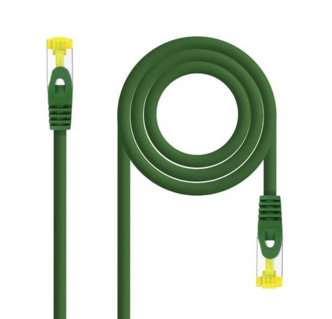 Nanocable Cable de Red Latiguillo RJ45 LSZH Cat.6a SFTP AWG26 2m - Color Verde
