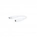 Nanocable Adaptador de Audio - USB-C Macho - Jack 3.5mm Hembra - Longitud 11cm - Color Blanco
