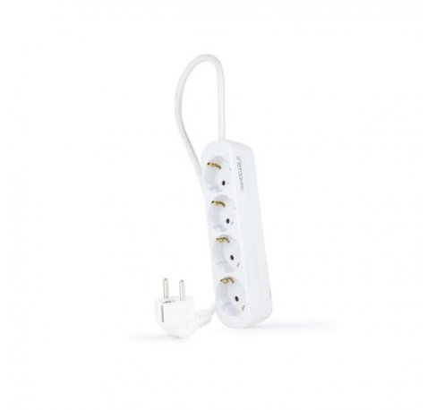 Nanocable Regleta 4 Tomas - 1.4m - Color Blanco