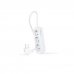 Nanocable Regleta 3 Tomas - 1.4m - Color Blanco