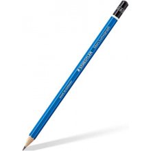 Staedtler Mars Lumograph 100 Lapiz de Grafito Hexagonal - Mina 9H - Resistencia a la Rotura - Madera de Bosques Sostenibles (12 uds)