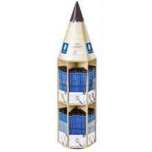 Staedtler Mars Lumograph 100 Expositor con 576 Lapices de Grafito de Graduaciones Surtidas - Alta Resistencia a la Rotura - Madera de Bosques Certificados