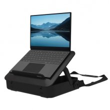Fellowes Maletin de Doble uso para Ordenador - Elevable a 5 Alturas - Incluye Asa y Correa - Materiales 100% Reciclados Fellowes Maletin de Doble uso para Ordenador - Elevable a 5 Alturas - Incluye Asa y Correa - Materiales 100% Reciclados