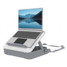 Fellowes Maletin de Doble uso para Ordenador - Elevable a 5 Alturas - Incluye Asa y Correa - Materiales 100% Reciclados Fellowes Maletin de Doble uso para Ordenador - Elevable a 5 Alturas - Incluye Asa y Correa - Materiales 100% Reciclados