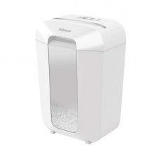 Fellowes LX70 Destructora de Papel Fellowes - Particulas de 4x40mm - Nivel de Seguridad Din P-4 - Bloqueo de Seguridad - Destruye Hasta 11 Hojas - Capacidad de 18 Litros - Destruye Grapas, Clips y Tarjetas