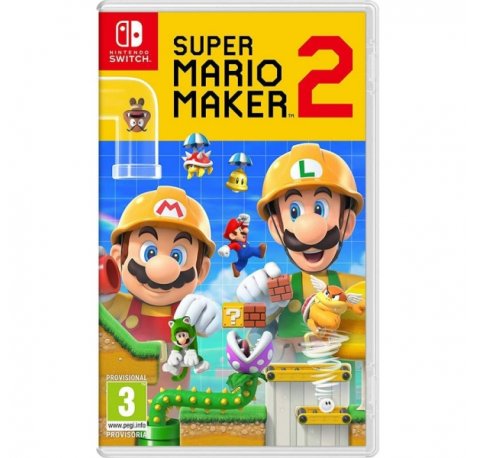 Nintendo Videojuego Super Mario Maker 2 para Consola Nintendo Switch - Genero Plataformas/Editor de Niveles/Multijugador - PEGI 3