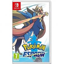 Nintendo Videojuego Pokemon Espada para Consola Nintendo Switch - Genero RPG/Aventura - PEGI 7